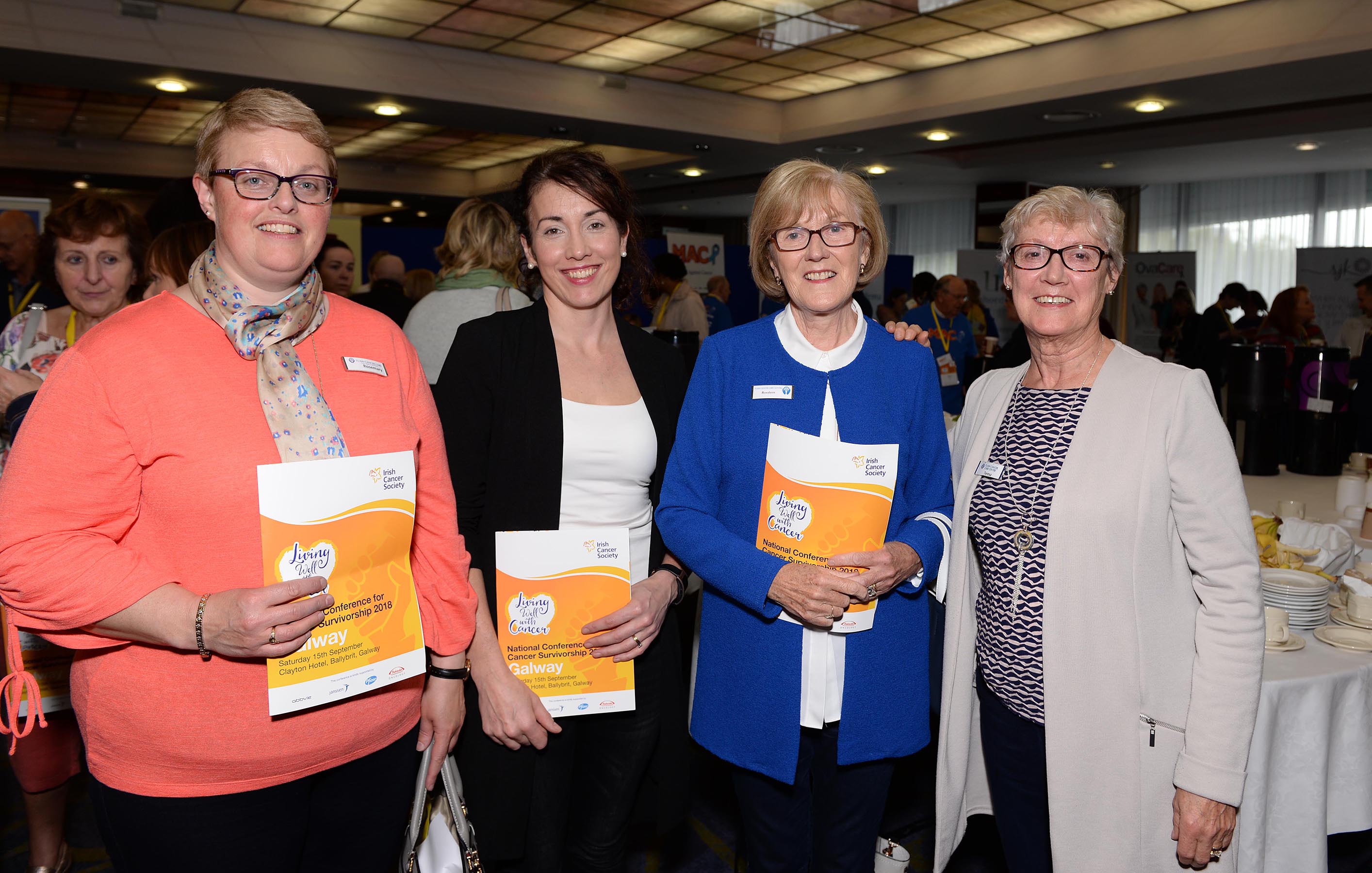 Group of women from cancer support centres