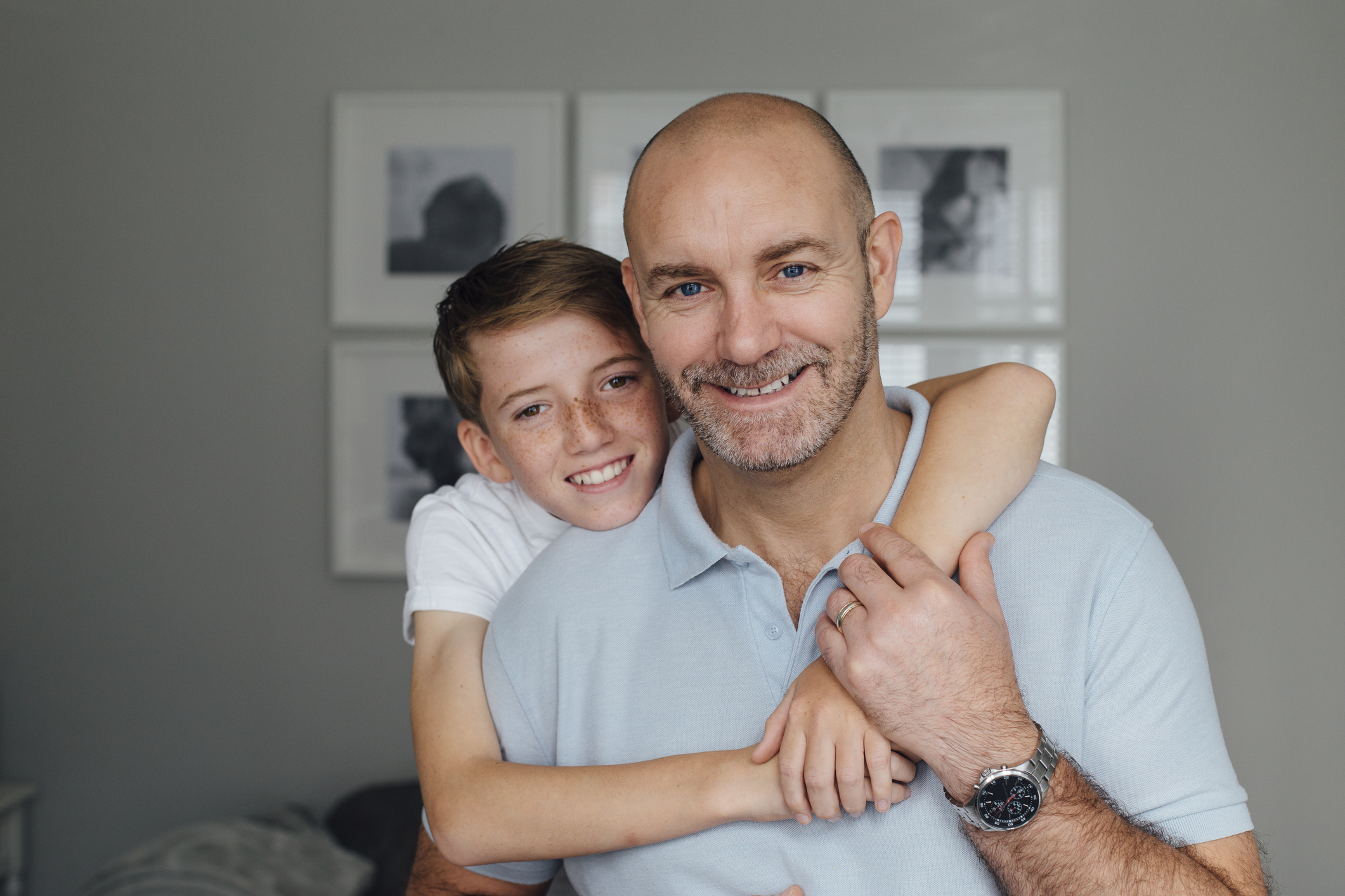Father and son