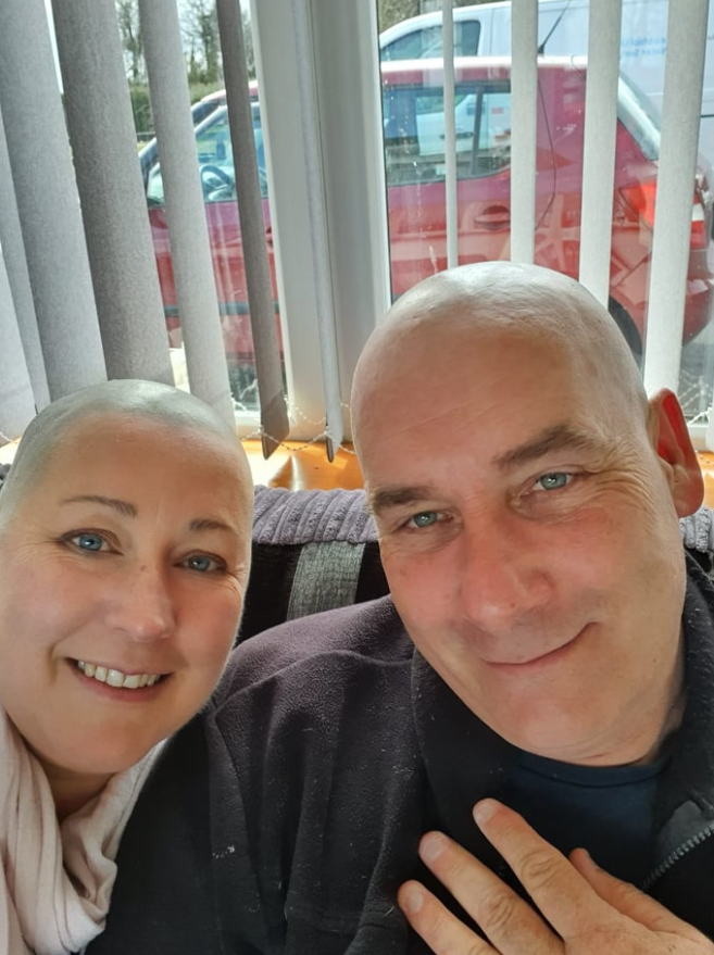 David and Martina's Shave or Dye