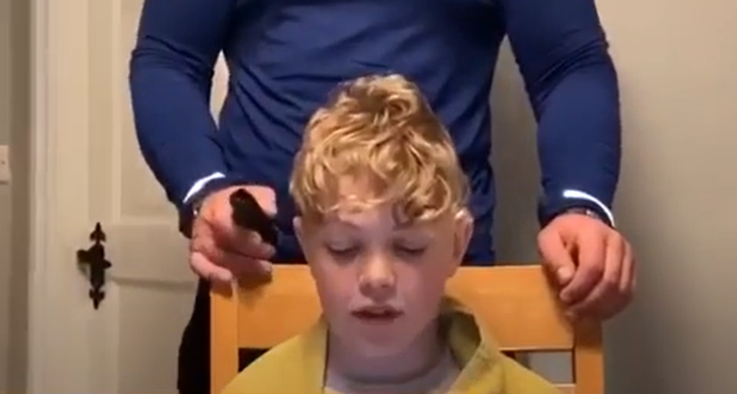 Josh McCarthy's Shave or Dye challenge from home