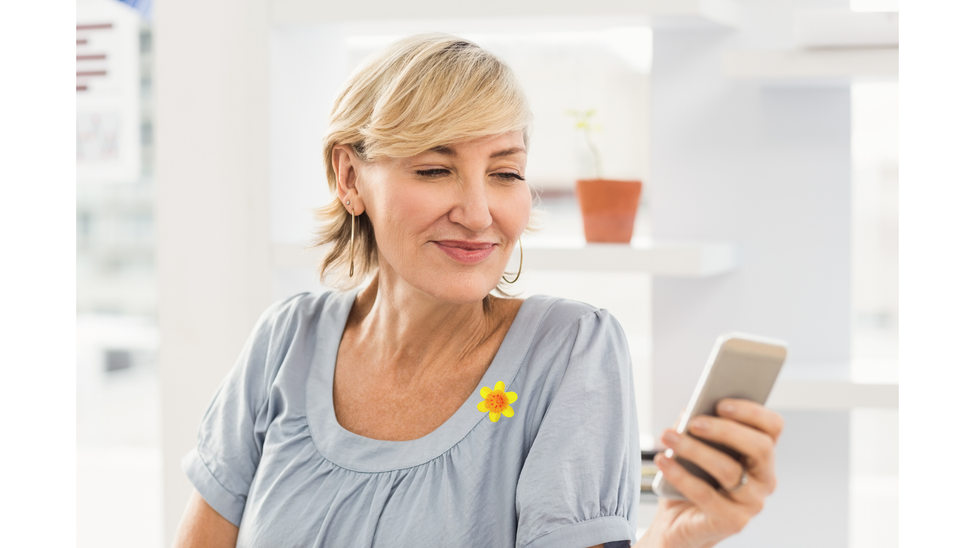 Woman using mobile phone