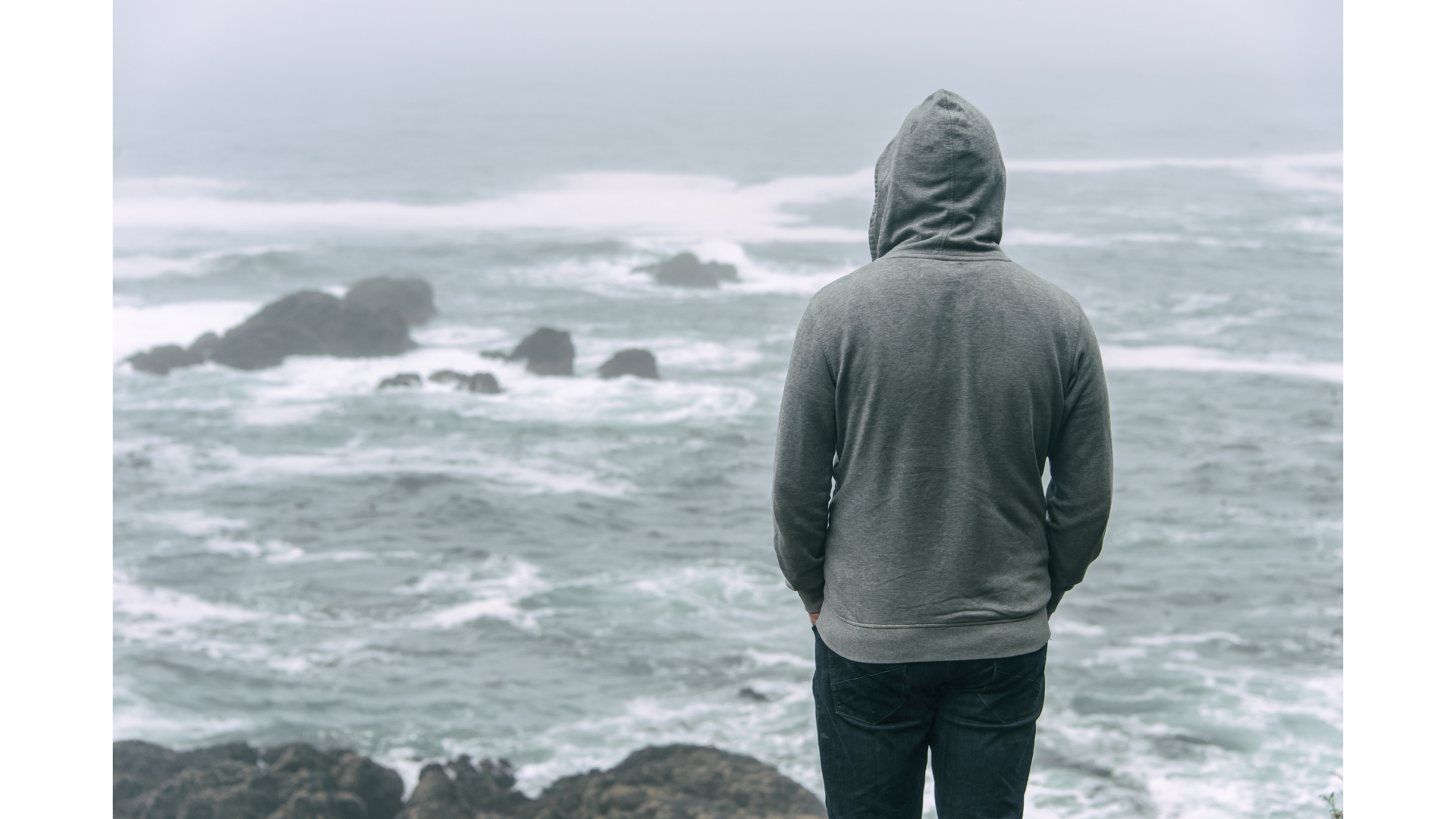 Person looking out to sea
