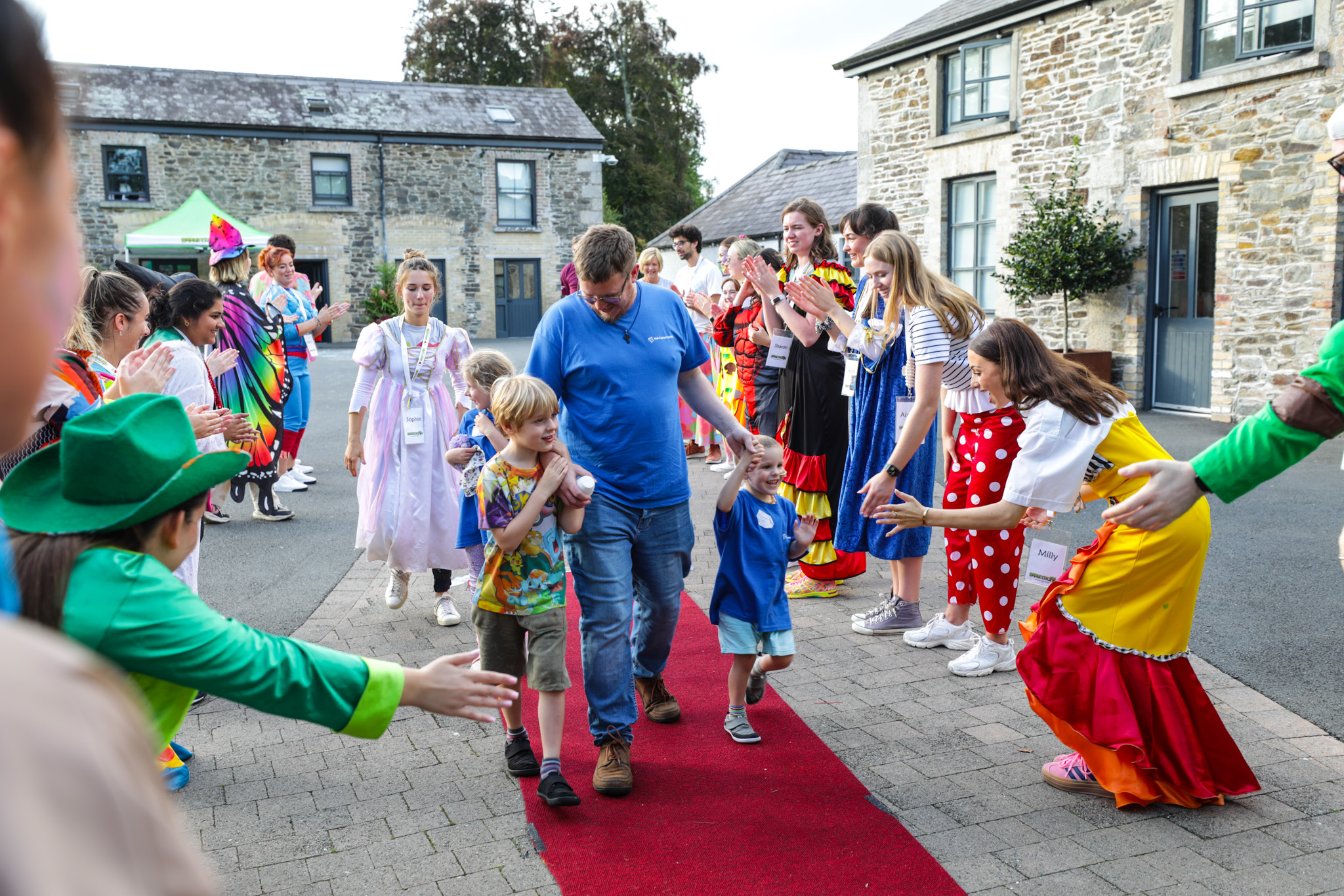 Cadoc 4 arrival @ ICS BT camp