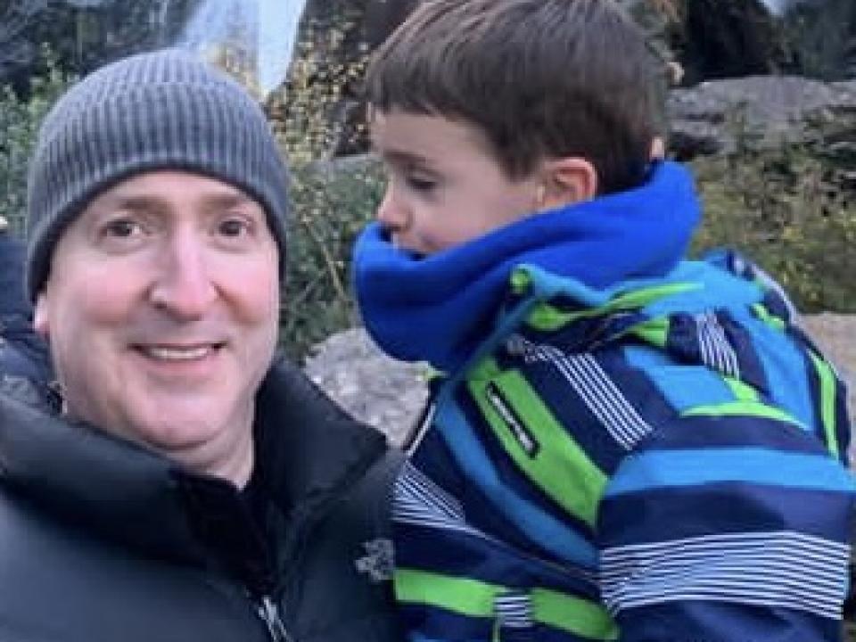 Simon and his son