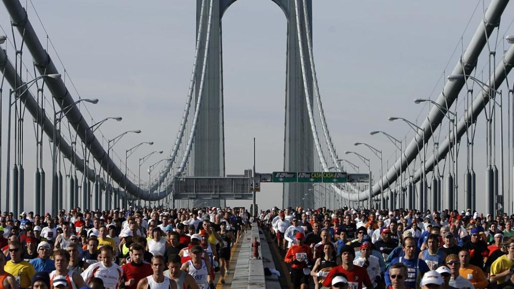 nyc marathon bridge