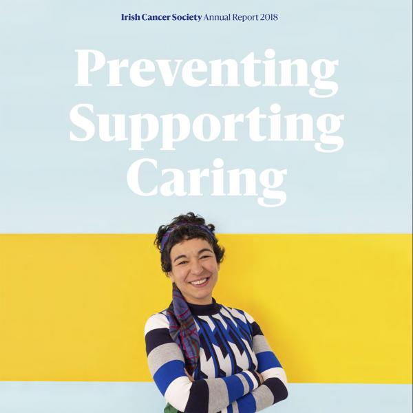Image of the cover of the Society's 2018 annual report
