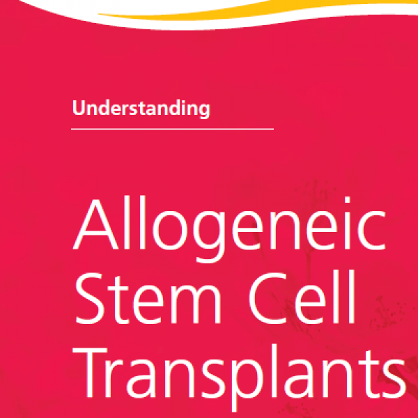 Allogeneic stem cell transplant booklet cover