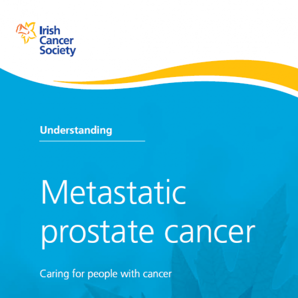 Metastatic prostate cancer booklet cover