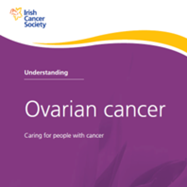 Cover of the ovarian cancer booklet
