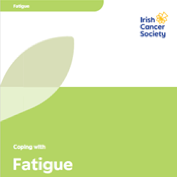 Cover of the coping with fatigue booklet