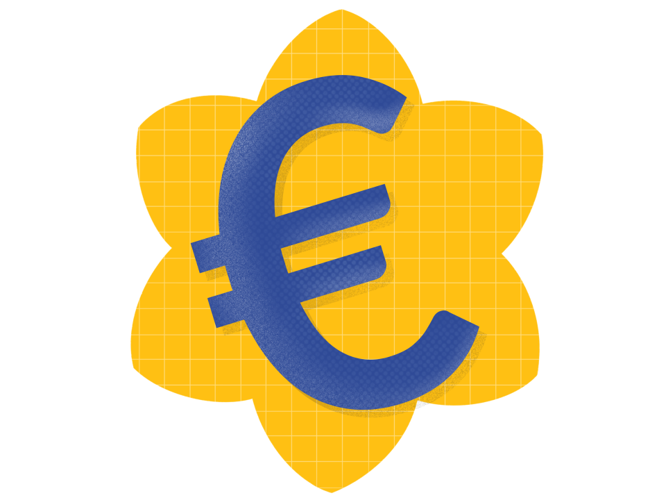 A euro sign