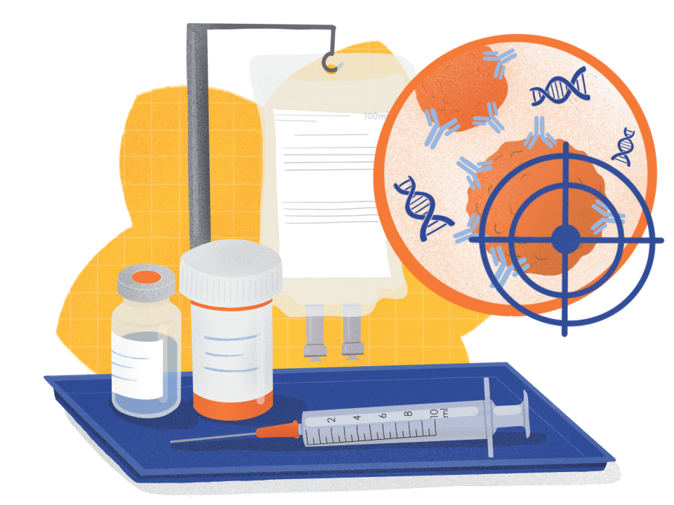 Medicines and needle