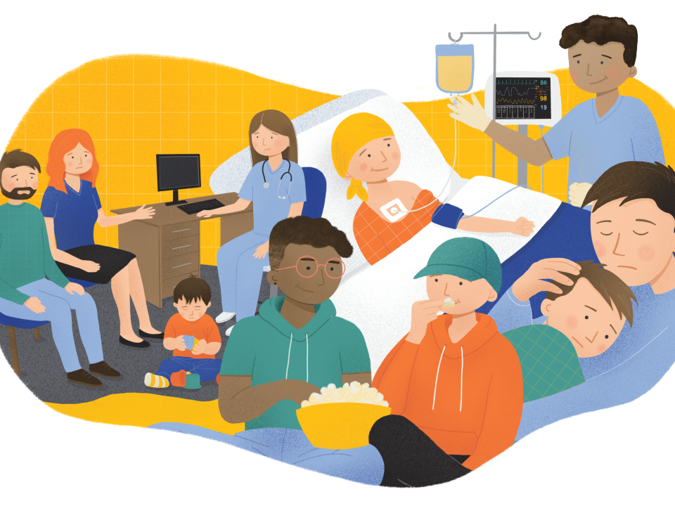 Children in hospital and at home