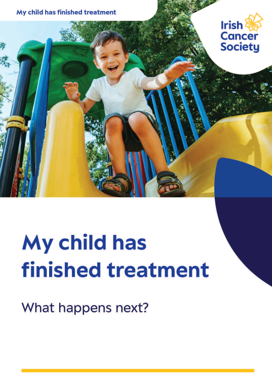 Cover of child finished treatment booklet