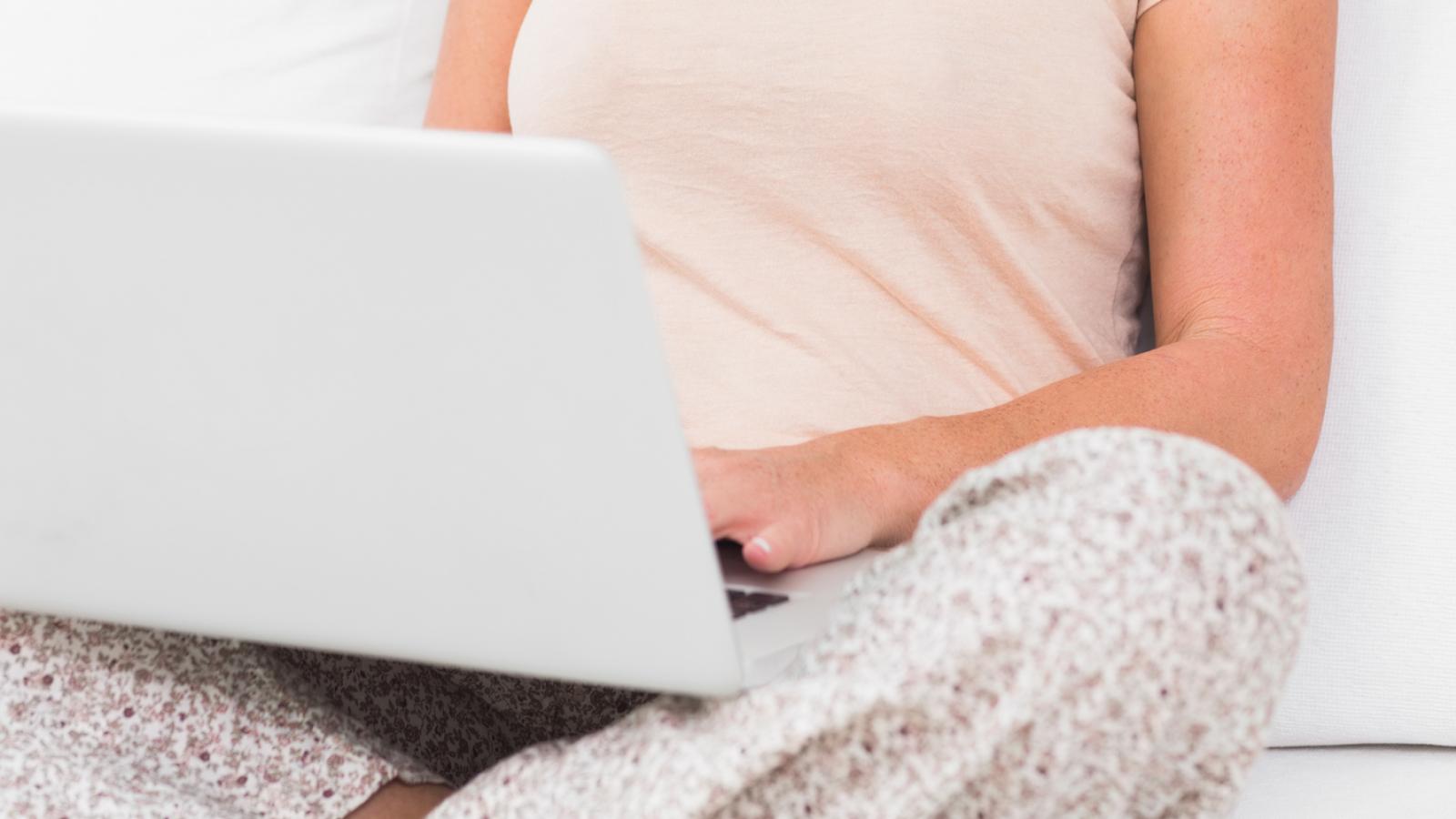 Woman on laptop