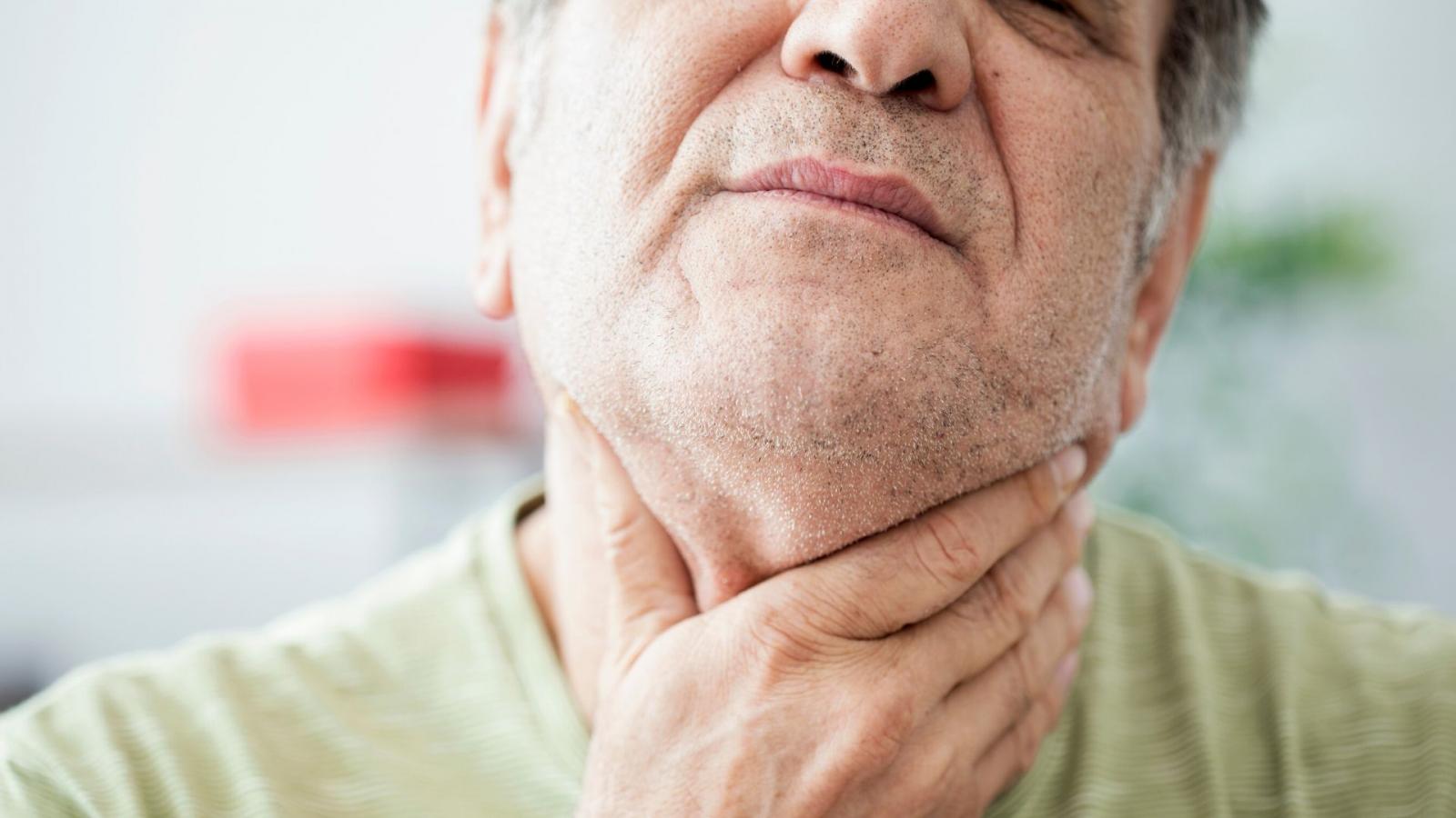 Difficulty swallowing