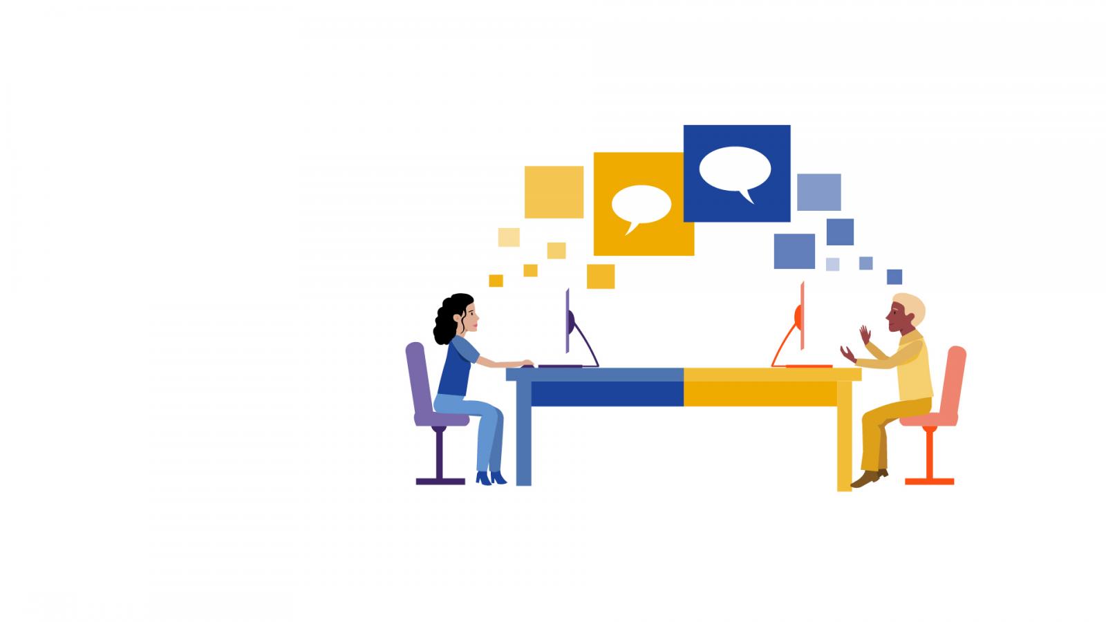 remote counselling illustration